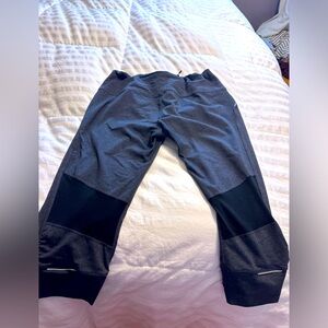 Athleta Size Petite Large Work-Out Leggings with Draw String waistband, EUC